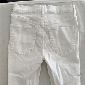 Free People White jeans